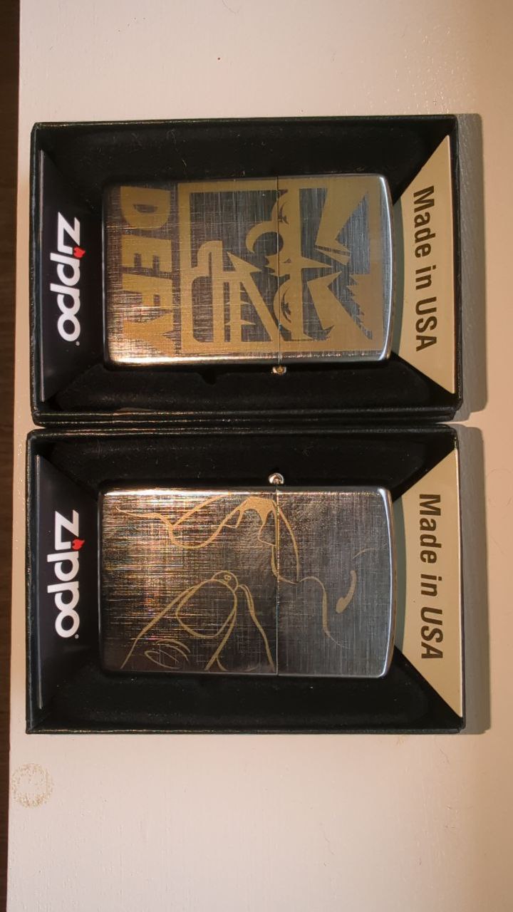 Defy / Orange Pill Classic Zippo - Distressed